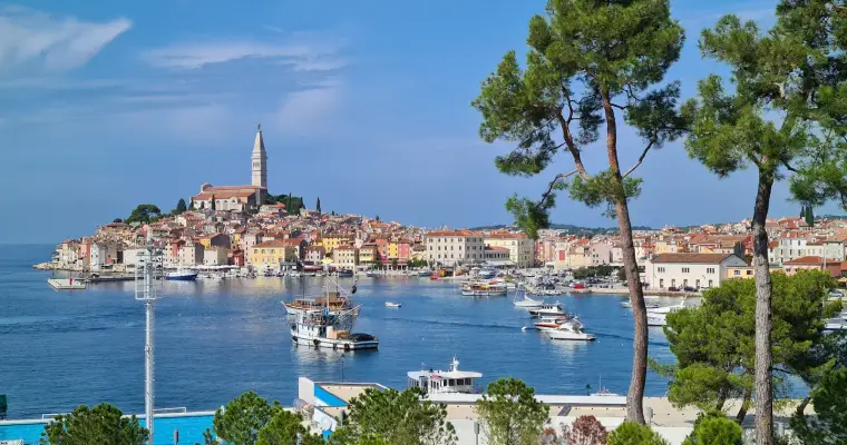 Restaurants in Rovinj, Kroatië