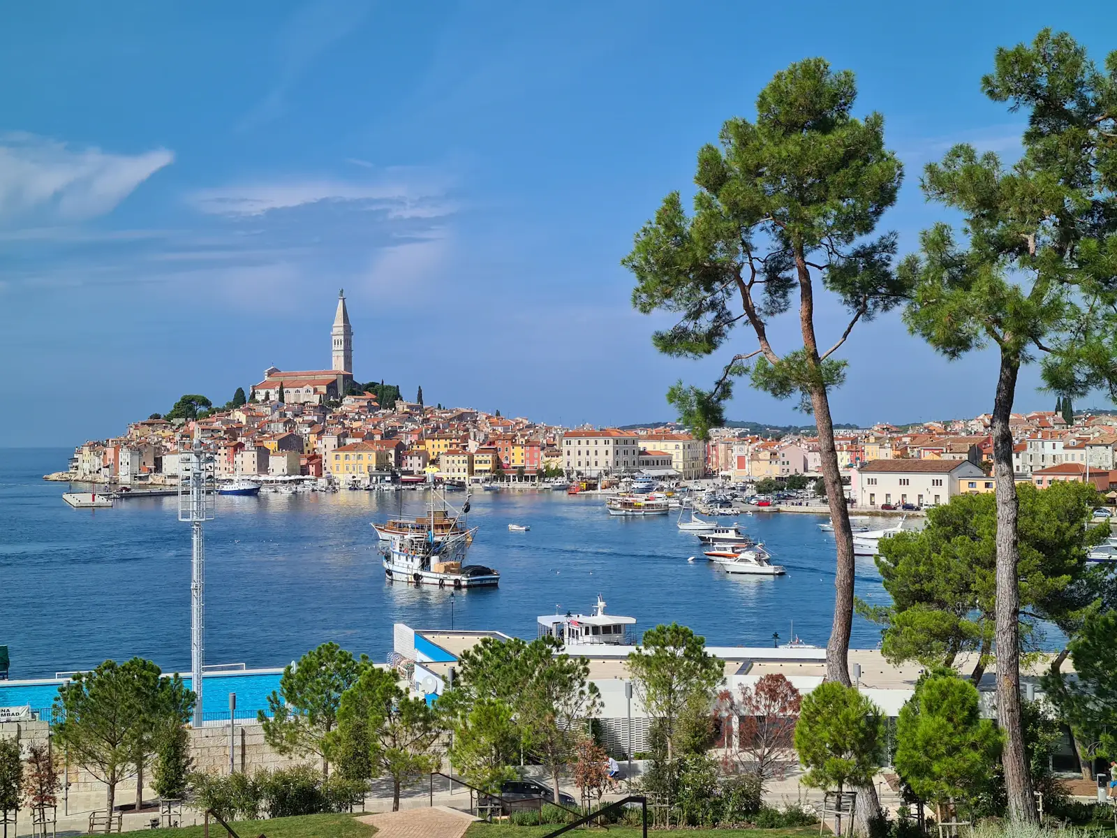 Coastal landscape of Istria, Croatia