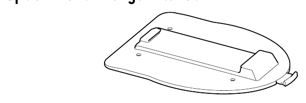 Thetford Porta Potti 565 optional floor plate accessory that fixes the toilet to the floor