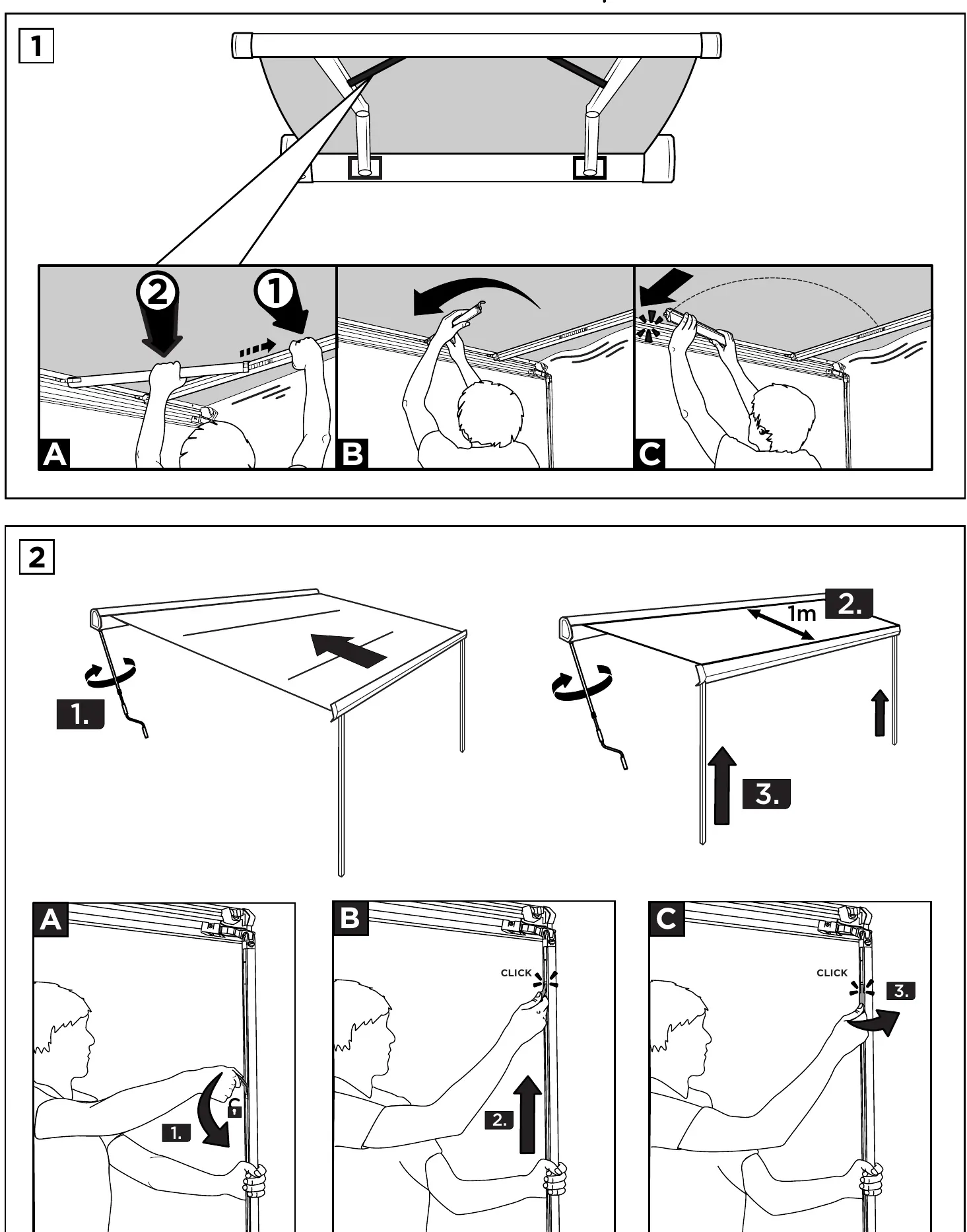 Thule Omnistor 5200 manual diagram