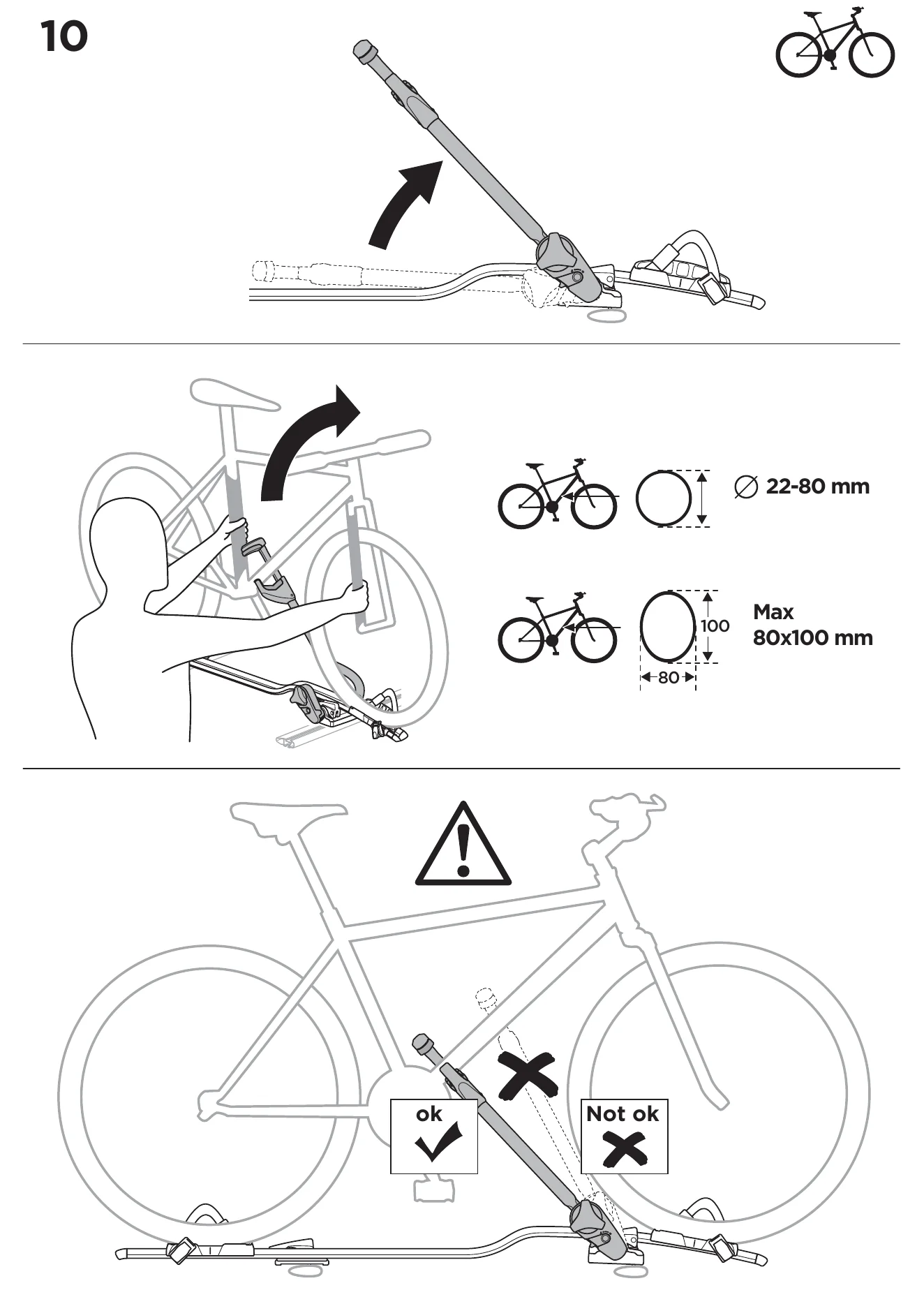 Thule ProRide 598 manual step 10