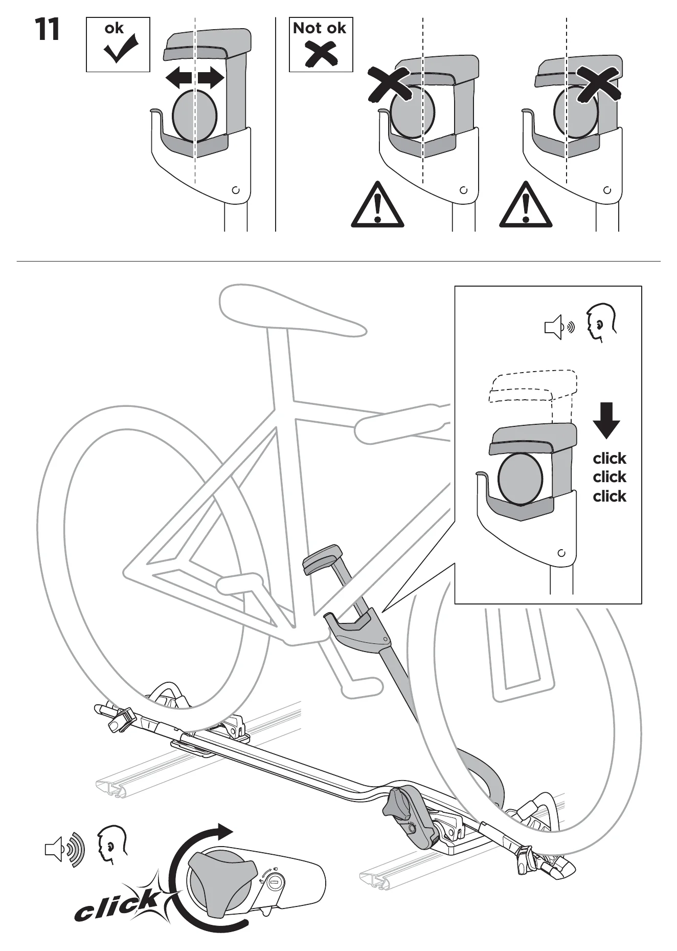 Thule ProRide 598 manual step 11