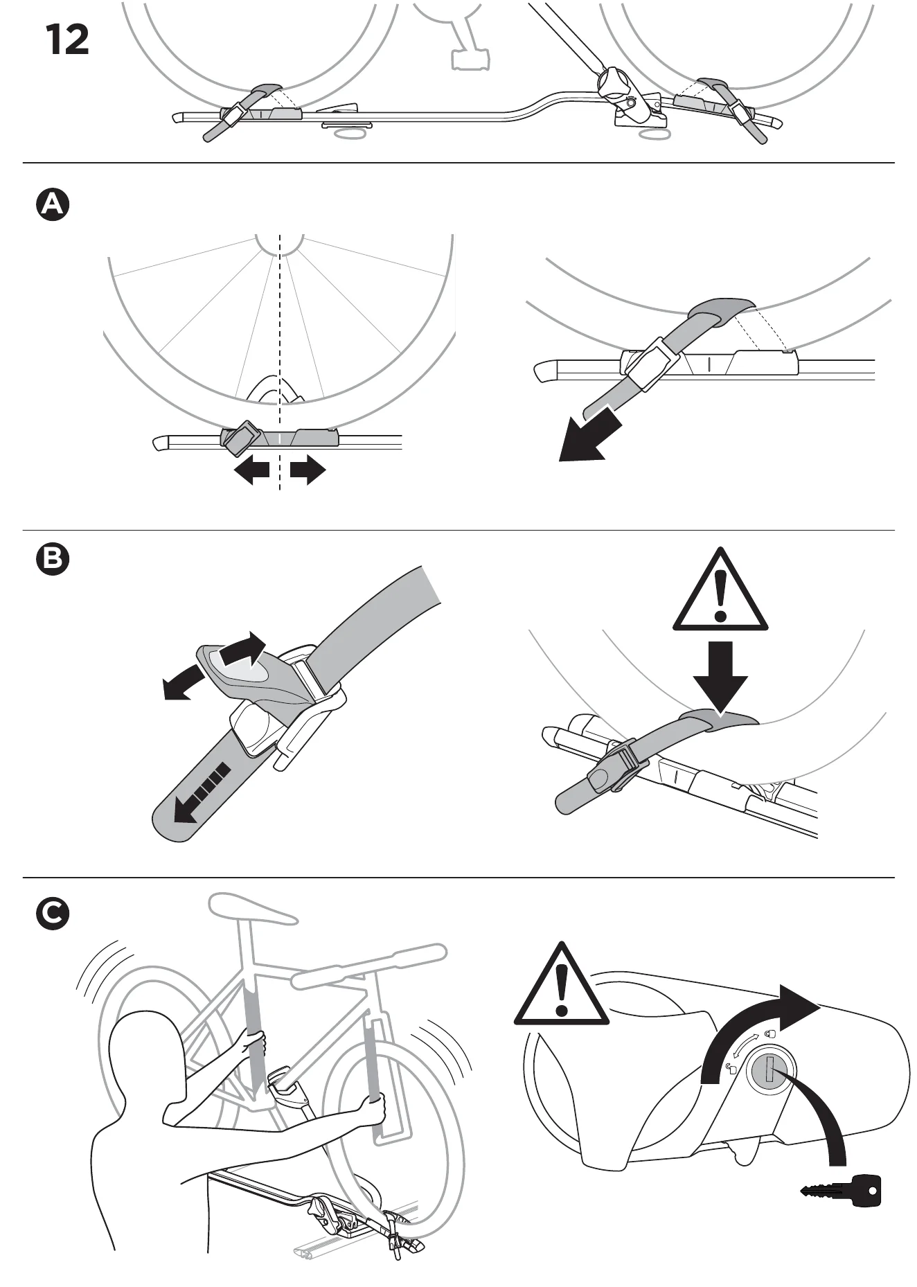 Thule ProRide 598 manual step 12