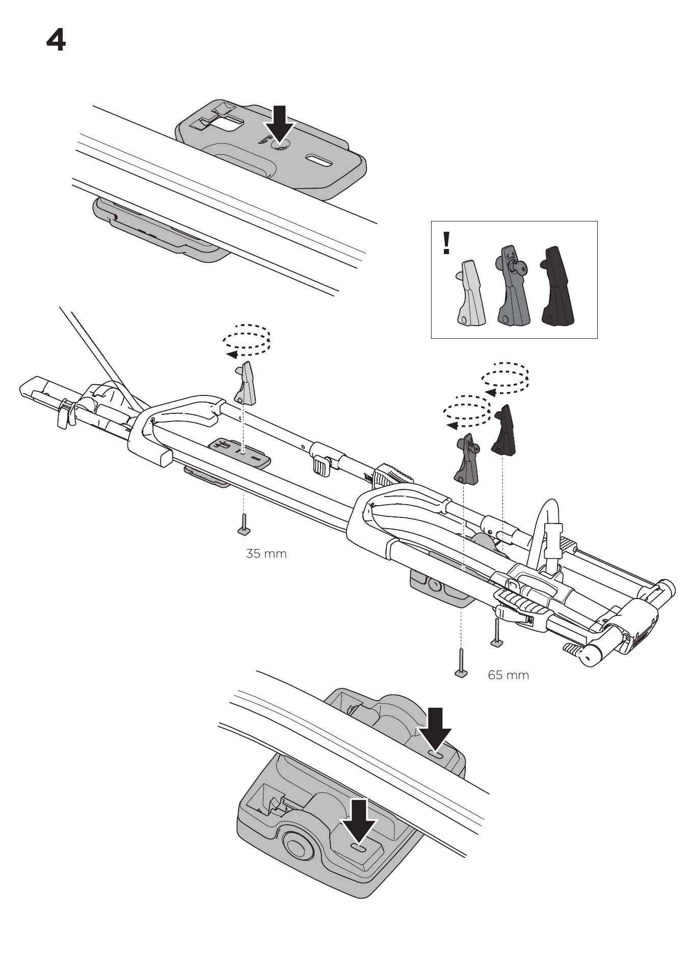 Thule UpRide 599 manual step 4