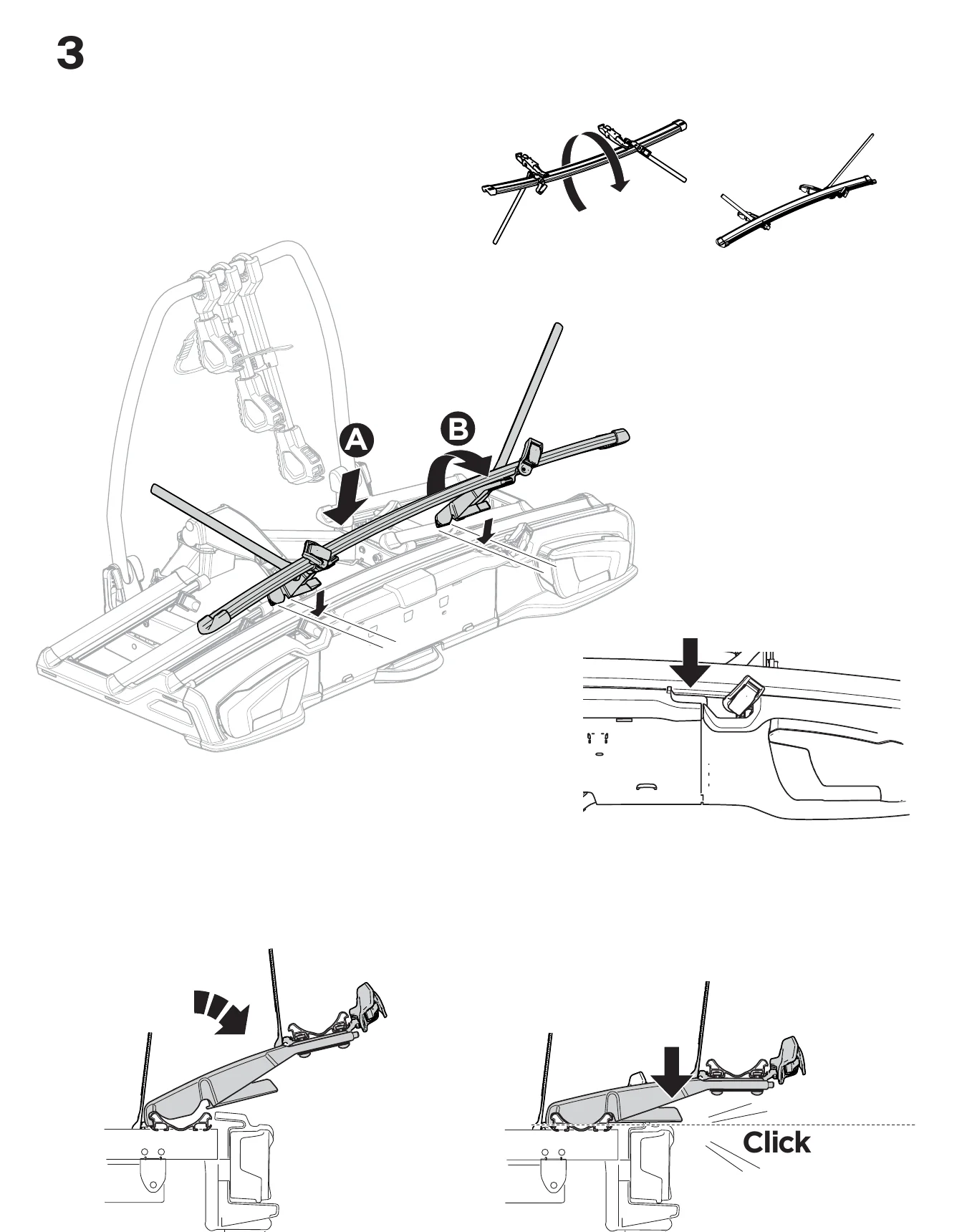 Thule VeloSpace 3 manual step 3